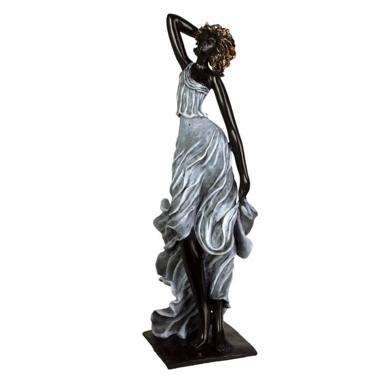Josepha sculpture bronze Sienna h60 cm